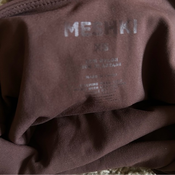 Meshki | Brown Corset Bodysuit - Picture 10 of 10